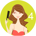 活動(dòng)式接發(fā)怎么戴的步驟4