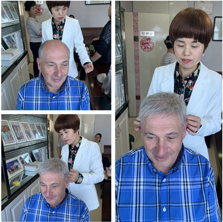 父親節(jié) 在唐風(fēng)采假發(fā)后