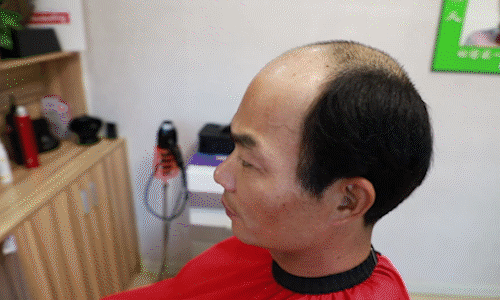 男士短發(fā)假發(fā) 官方二維碼 唐風(fēng)采男士短發(fā)假發(fā)