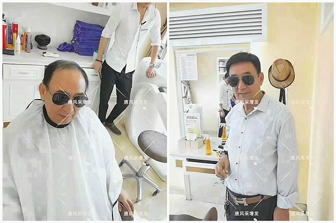 中年人假發(fā)套 \